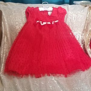 Toddler red dress